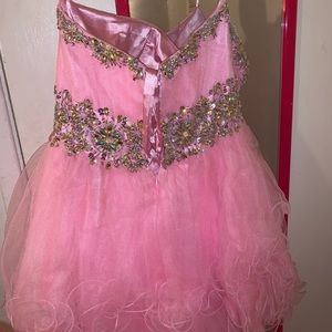Pink poof dress